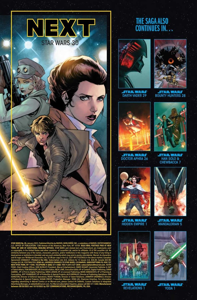 STAR WARS #29