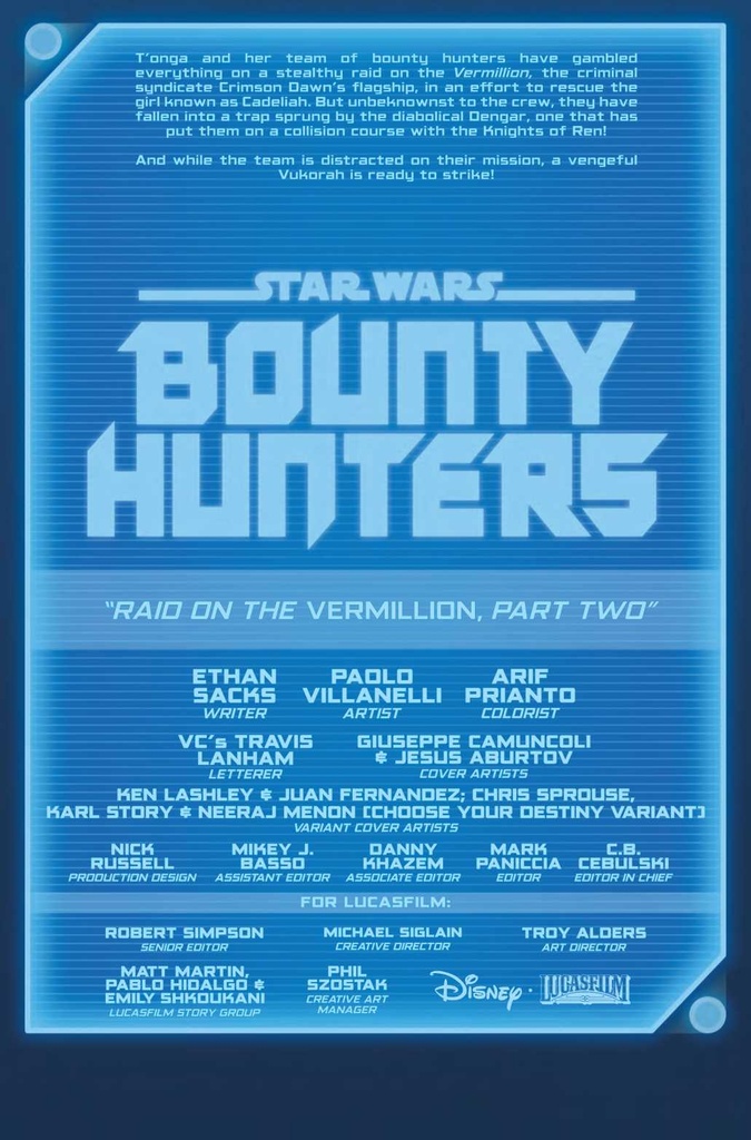 STAR WARS BOUNTY HUNTERS #25