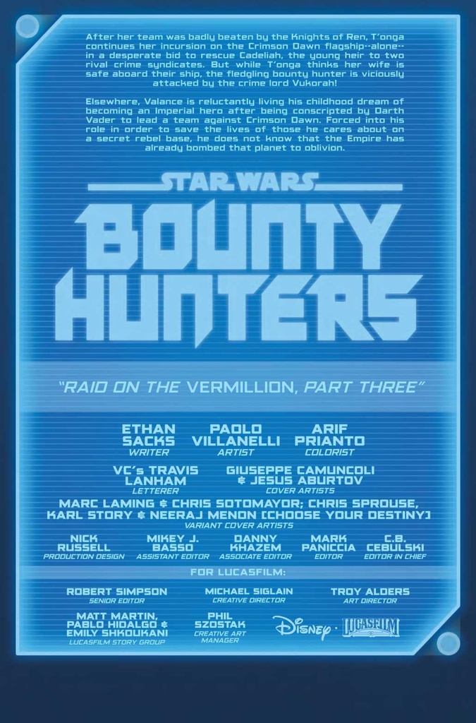 STAR WARS BOUNTY HUNTERS #26