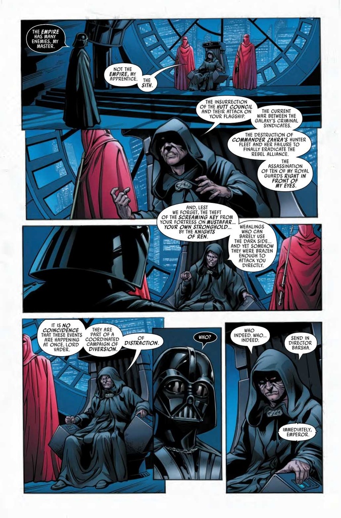 STAR WARS CRIMSON REIGN #5 (OF 5) GIANGIORDANO WAR