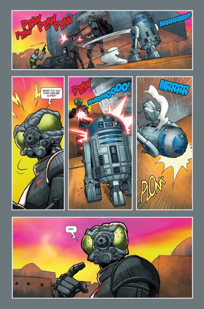 STAR WARS DARK DROIDS D-SQUAD #3