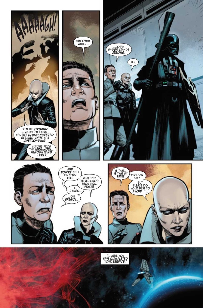 STAR WARS DARTH VADER #46 TOM REILLY VAR