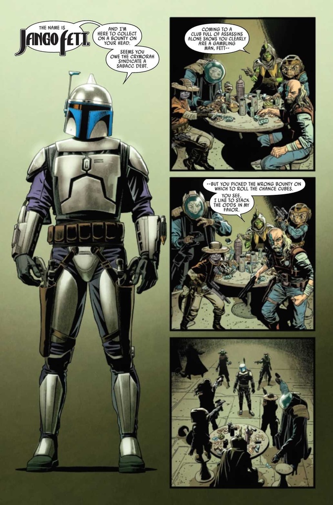 STAR WARS JANGO FETT #1 AKA WOMENS HISTORY MONTH VAR