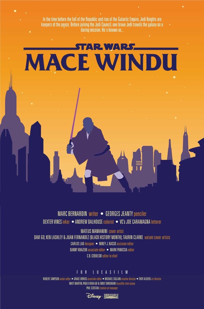 STAR WARS MACE WINDU #1