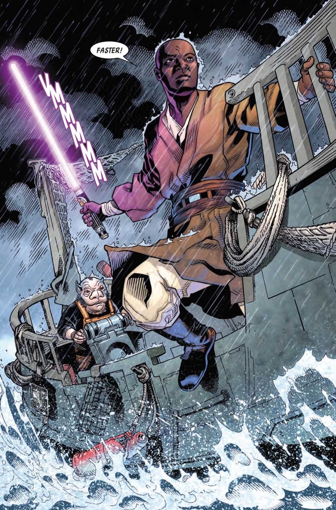 STAR WARS MACE WINDU #1 DAVI GO VAR