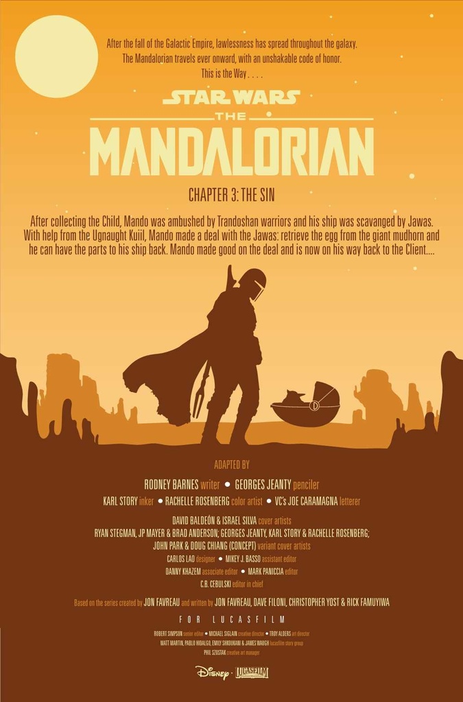 STAR WARS MANDALORIAN #3