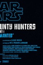 STAR WARS WAR BOUNTY HUNTERS #1 (OF 5) CAMUNCOLI W