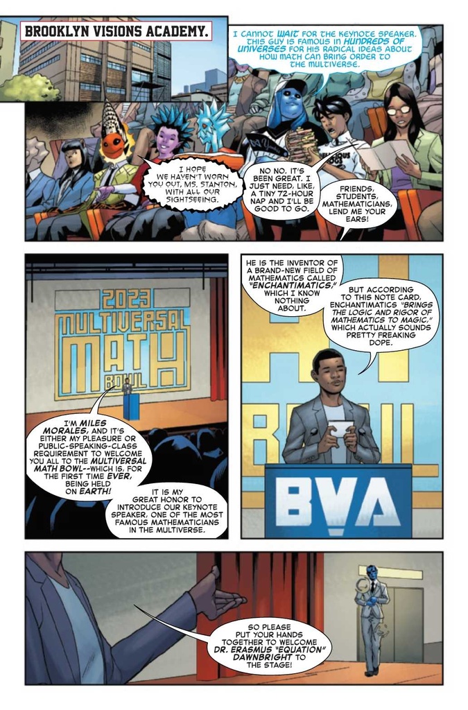 STRANGE ACADEMY MILES MORALES #1