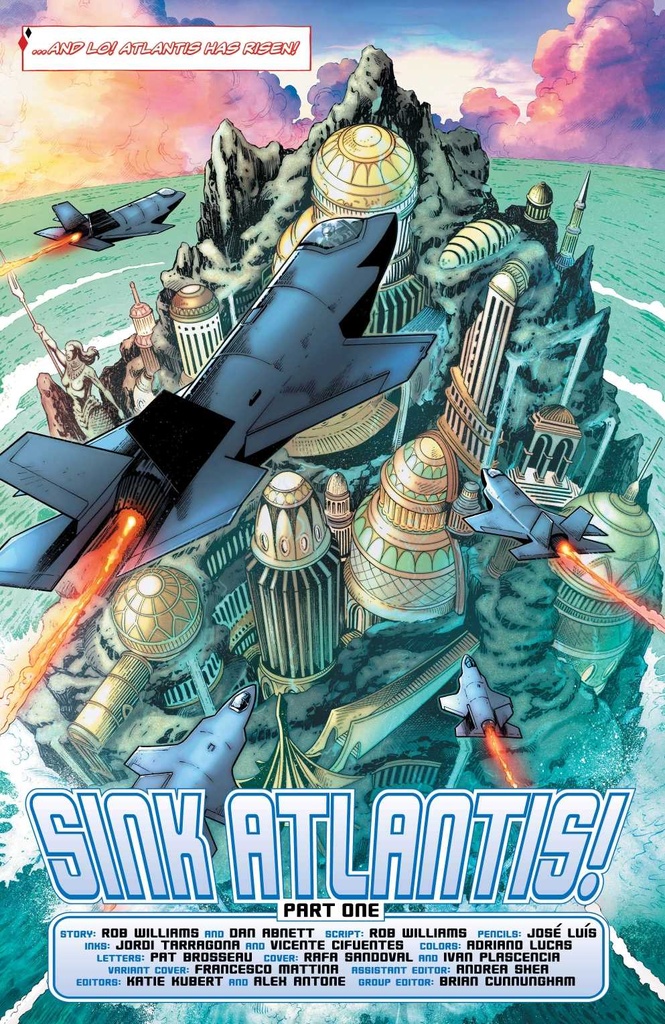 SUICIDE SQUAD #45 SINK ATLANTIS