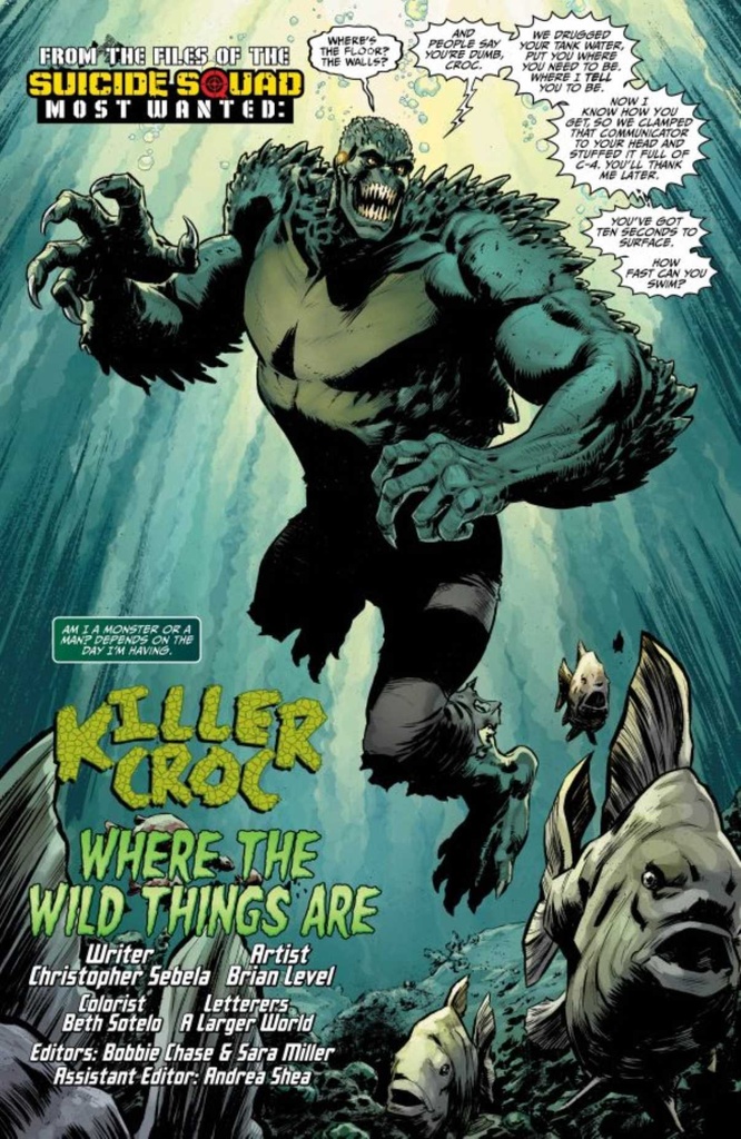 SUICIDE SQUAD MOST WANTED #3 (OF 6) EL DIABLO & KILLER CROC