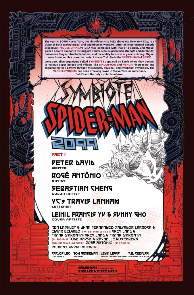 SYMBIOTE SPIDER-MAN 2099 #1 (OF 5)