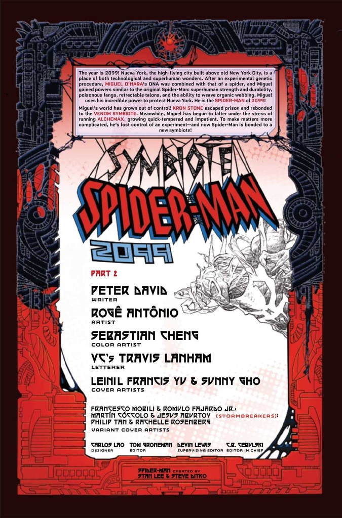 SYMBIOTE SPIDER-MAN 2099 #2 (OF 5)