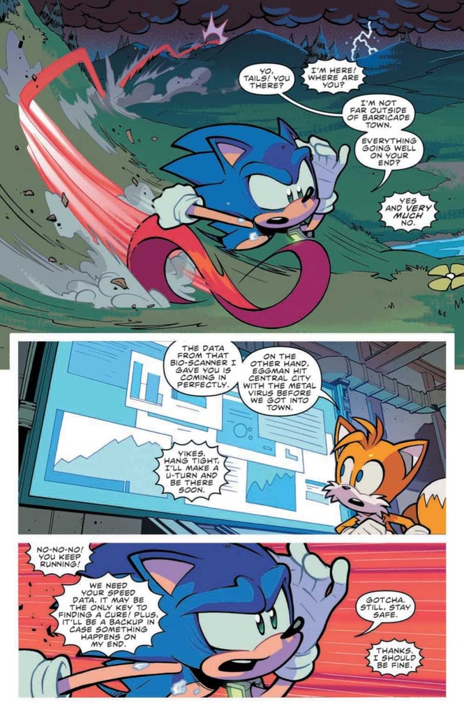 Sonic The Hedgehog #23 (Cover A Tramontano)