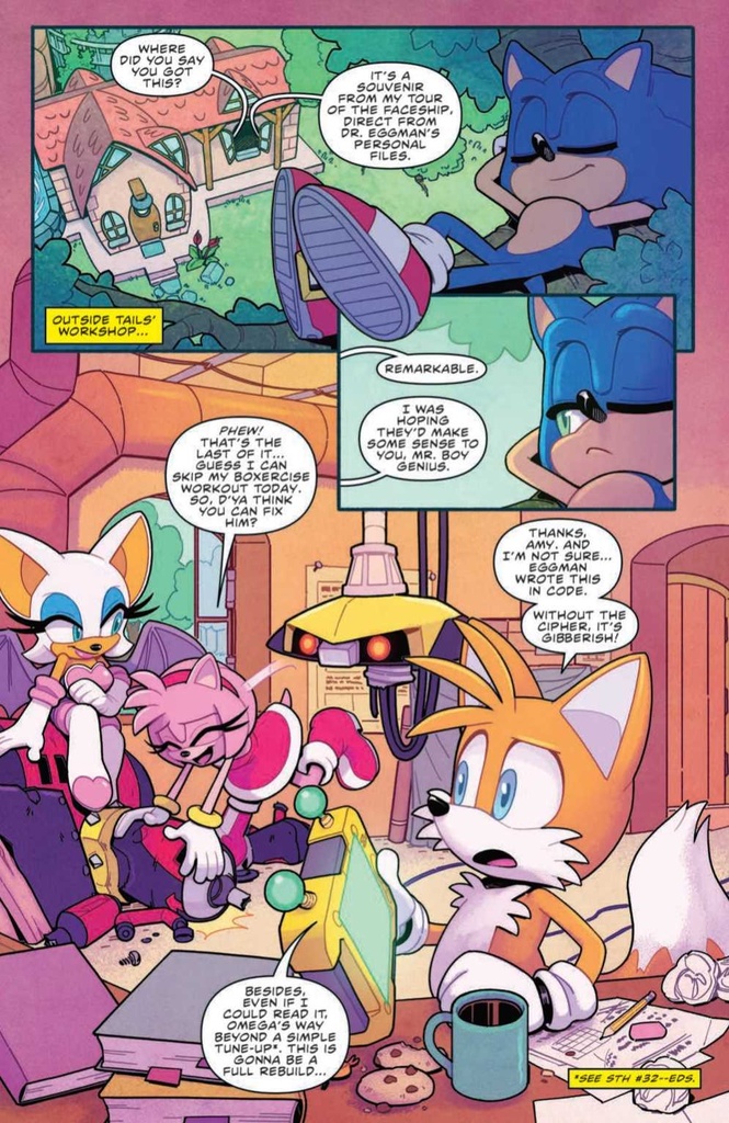 Sonic The Hedgehog #33 (Cover A Stanley)