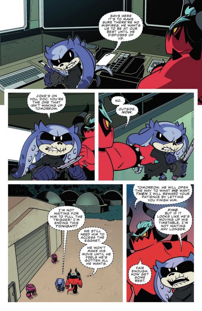 Sonic The Hedgehog: Bad Guys #3 of 4 (1:10 Lawrence Variant)