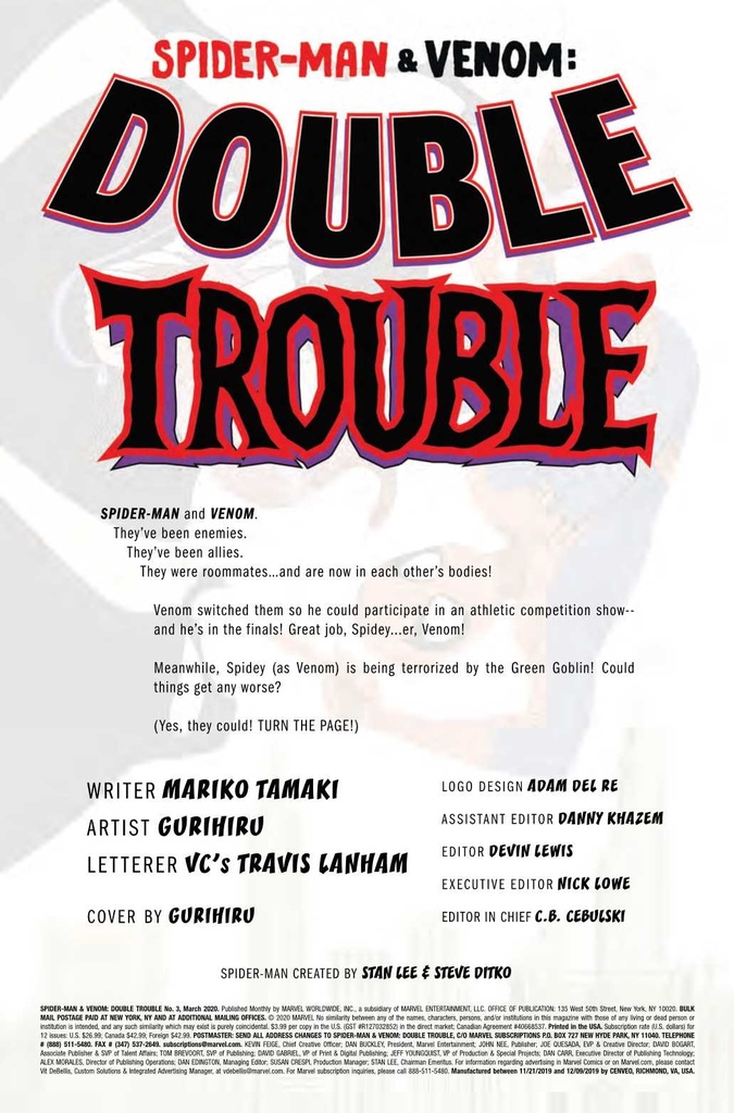 Spider-Man & Venom: Double Trouble #3 of 4