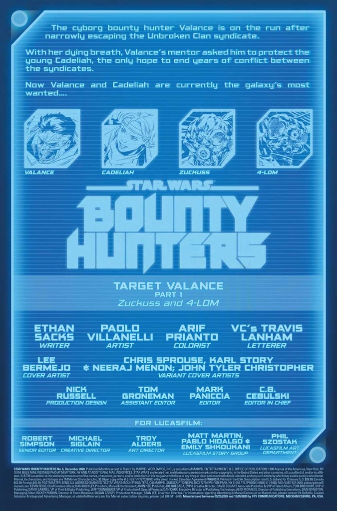 Star Wars: Bounty Hunters #6