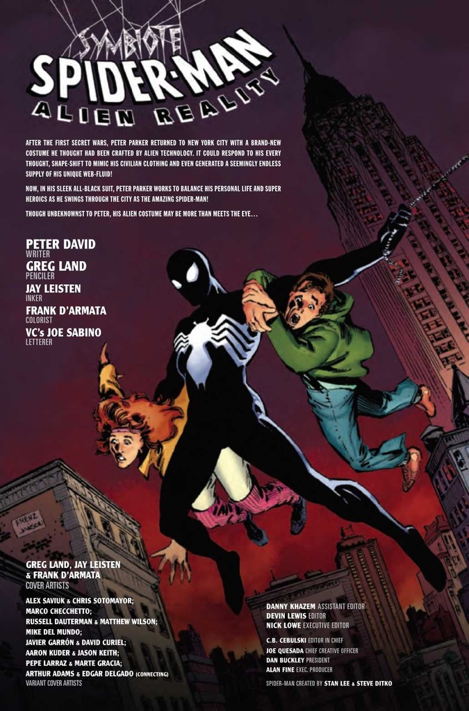 Symbiote Spider-Man: Alien Reality #1 of 5 (Checchetto Young Guns)