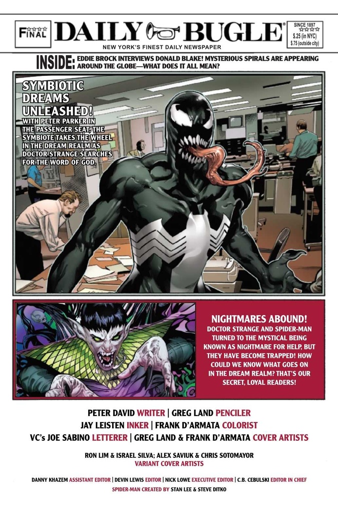 Symbiote Spider-Man: Alien Reality #5 of 5