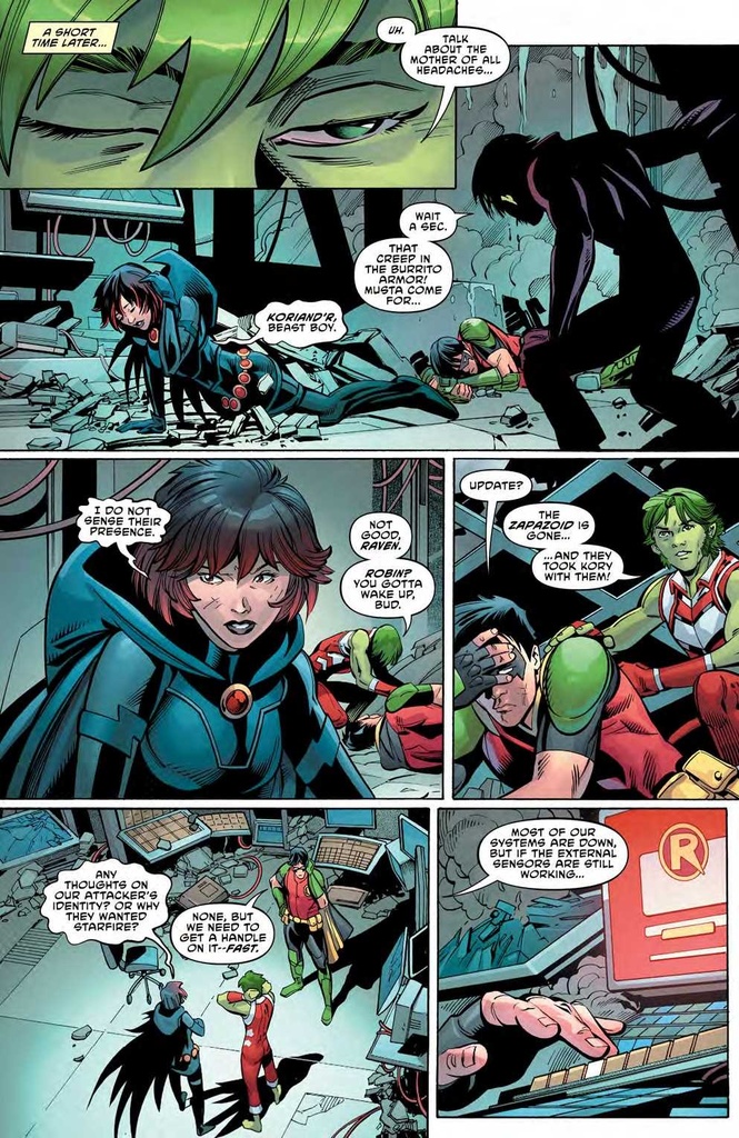 TITANS BURNING RAGE #7 (OF 7)