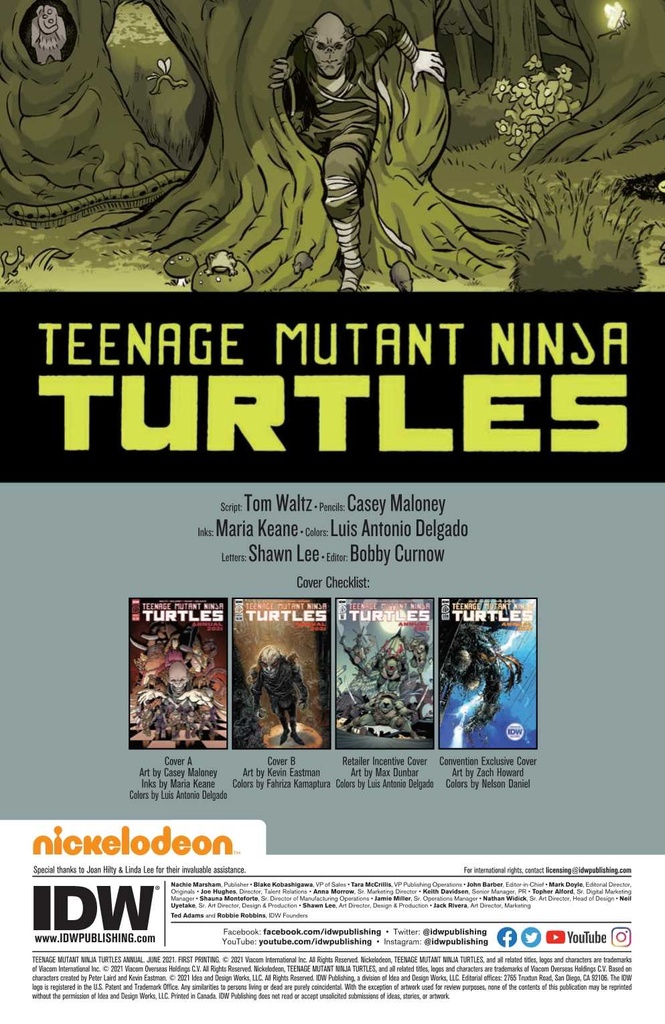 TMNT ANNUAL 2021 CVR A CASEY MALONEY