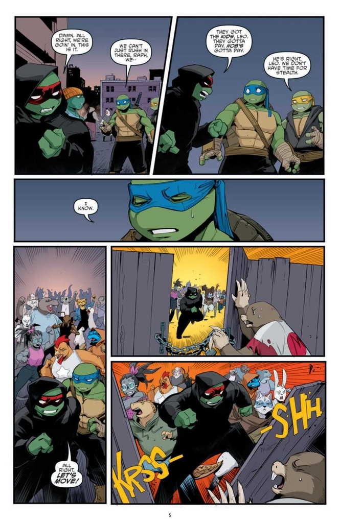 TMNT ONGOING #120 CVR A NISHIJIMA