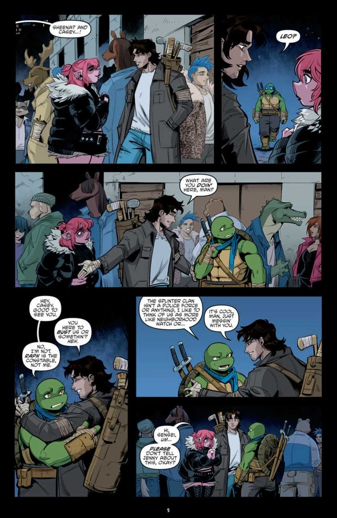 TMNT ONGOING #123 CVR A NISHIJIMA (C: 1-0-0)