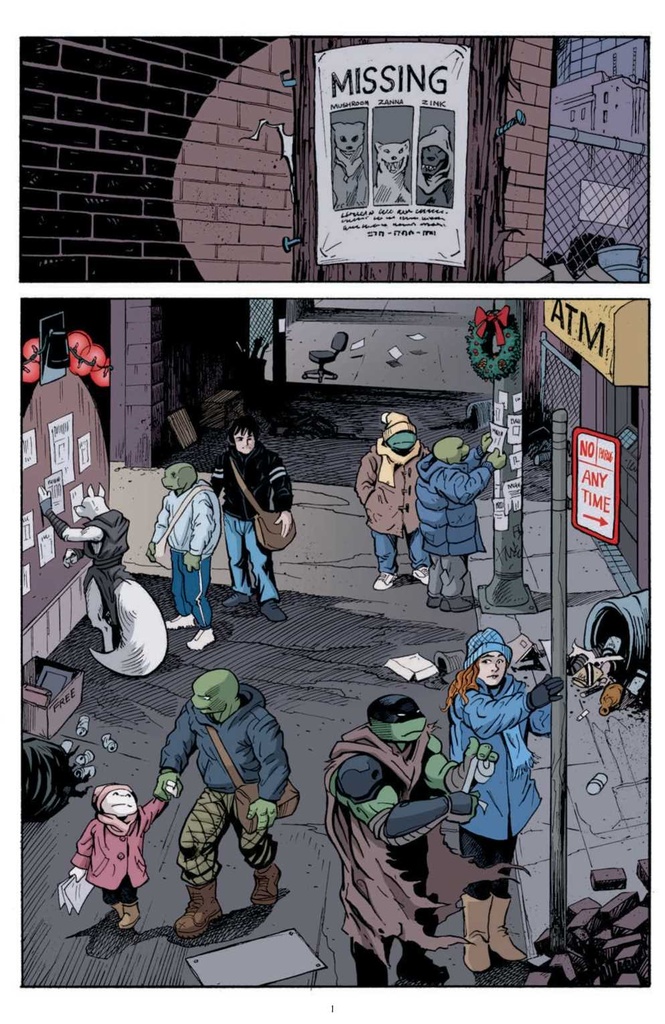 TMNT ONGOING #124 CVR A KEN GARING (C: 1-0-0)