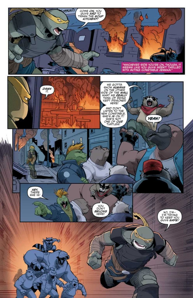 TMNT ONGOING #134 CVR A FERO PE (C: 1-0-0)