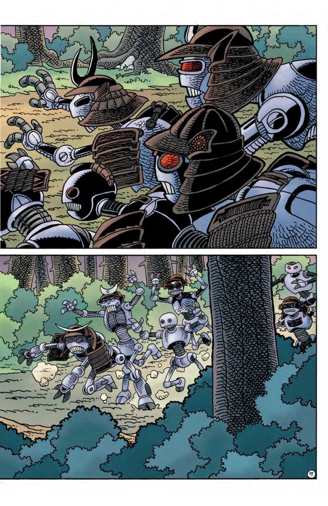 TMNT USAGI YOJIMBO WHEREWHEN #4 CVR B EASTMAN