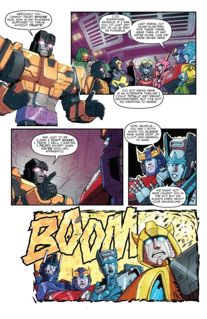 TRANSFORMERS #39 CVR A MILNE