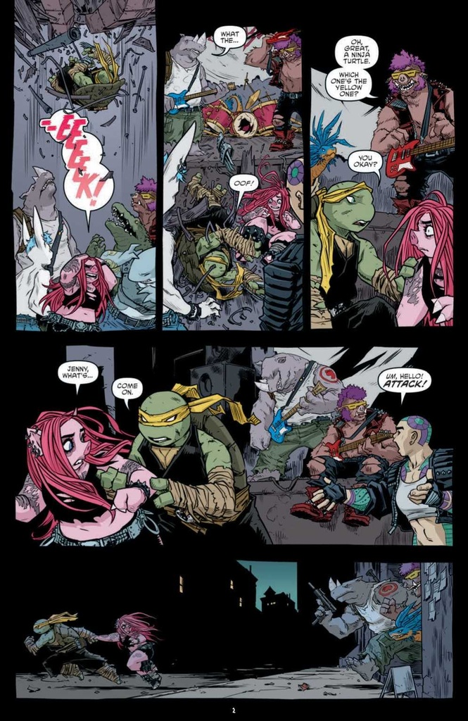 Teenage Mutant Ninja Turtles: Ongoing #115 (1:10 Gavin Guidry Variant)