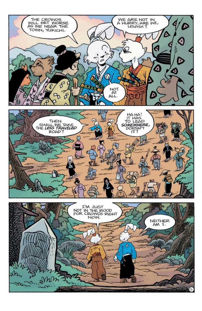 USAGI YOJIMBO #25 CVR A SAKAI