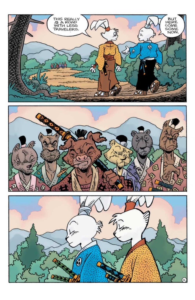 USAGI YOJIMBO #25 CVR A SAKAI