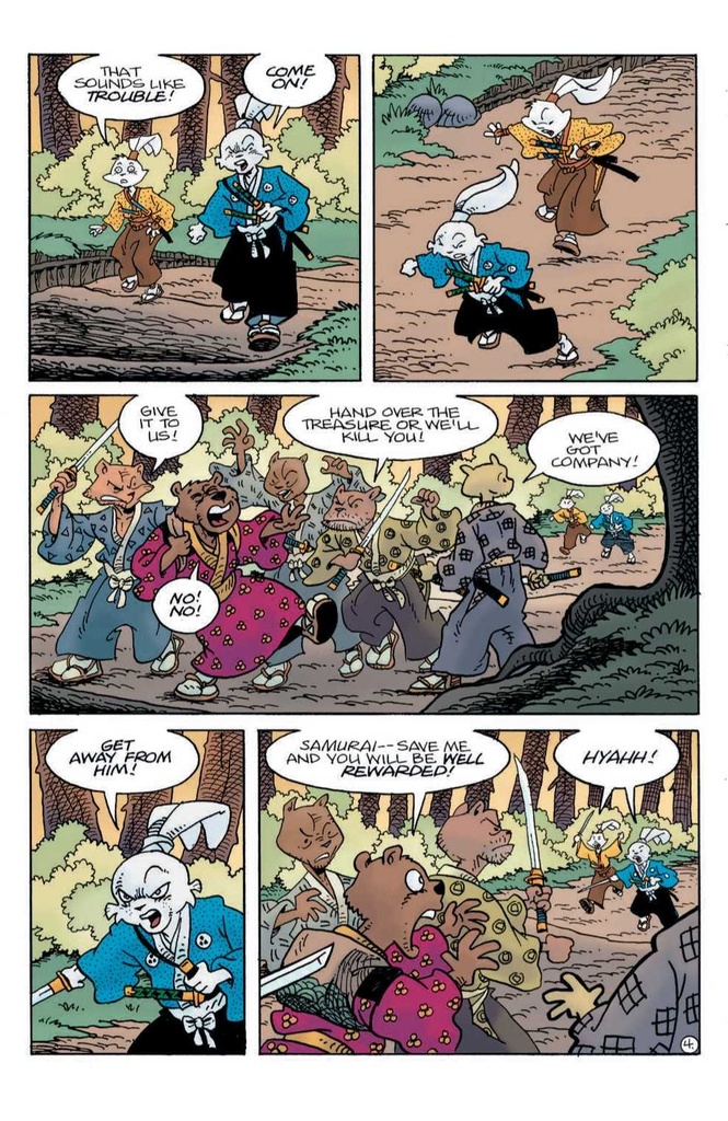 USAGI YOJIMBO #28 CVR A SAKAI