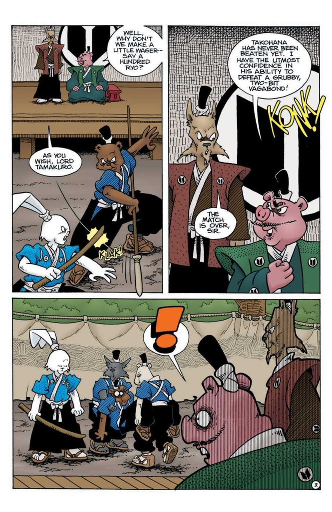 USAGI YOJIMBO DRAGON BELLOW CONSPIRACY #3 (OF 6)