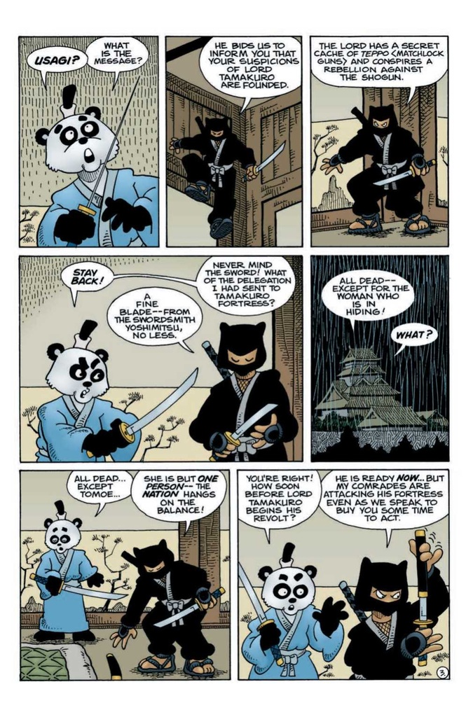 USAGI YOJIMBO DRAGON BELLOW CONSPIRACY #5 (OF 6)