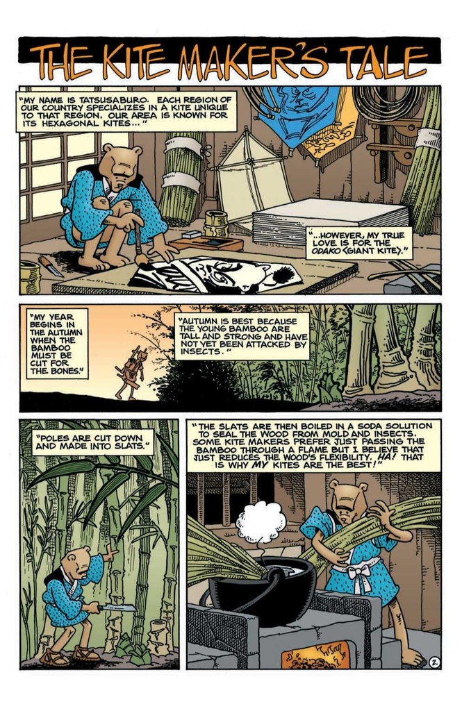 USAGI YOJIMBO LONE GOAT & KID #2