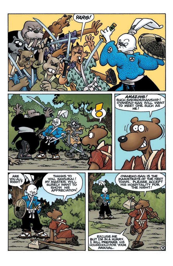 USAGI YOJIMBO LONE GOAT & KID #5 (OF 6)