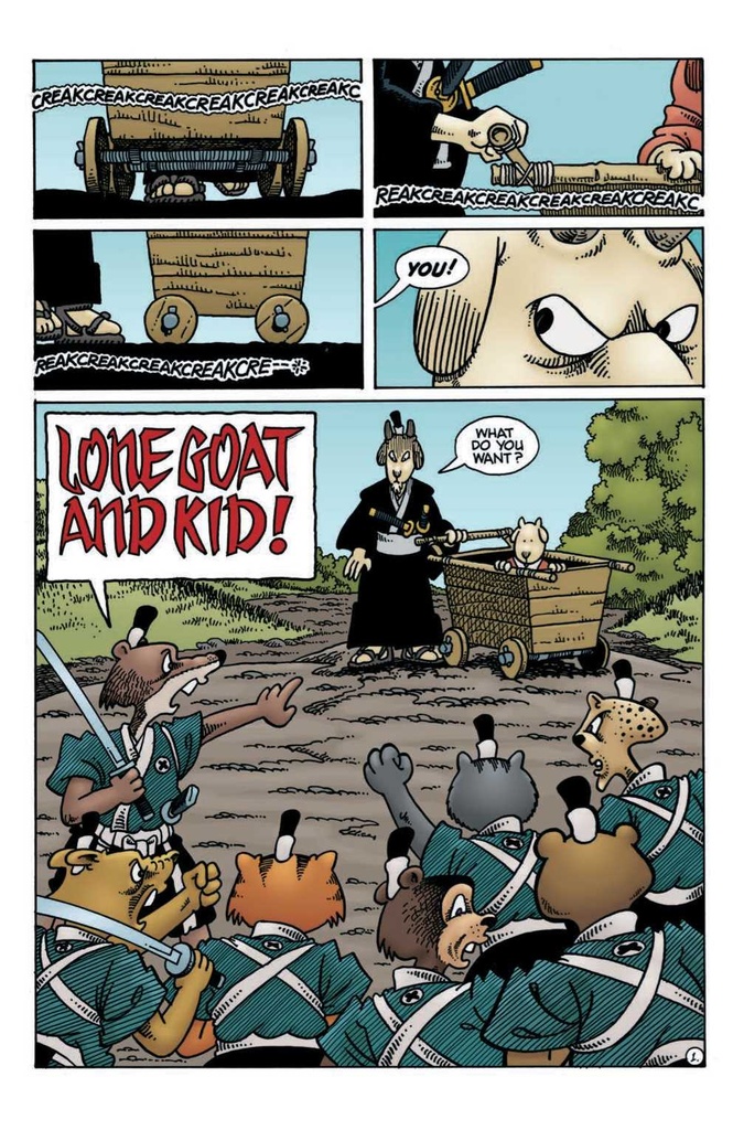 USAGI YOJIMBO LONE GOAT & KID #6 (OF 6)