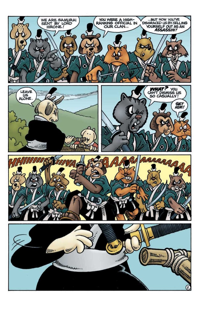 USAGI YOJIMBO LONE GOAT & KID #6 (OF 6)