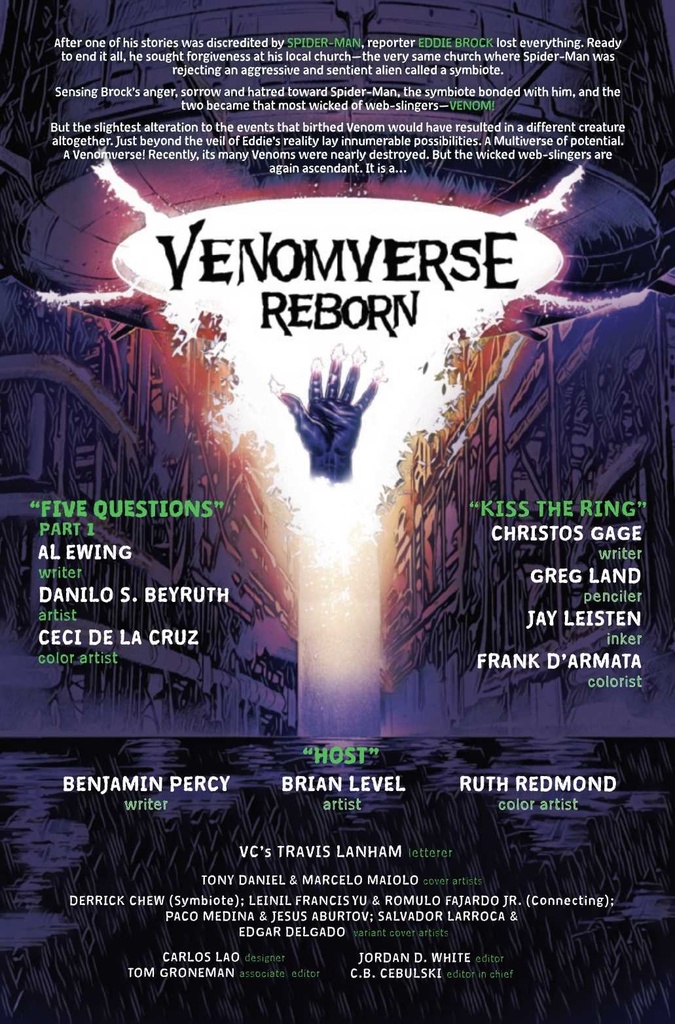 VENOMVERSE REBORN #1