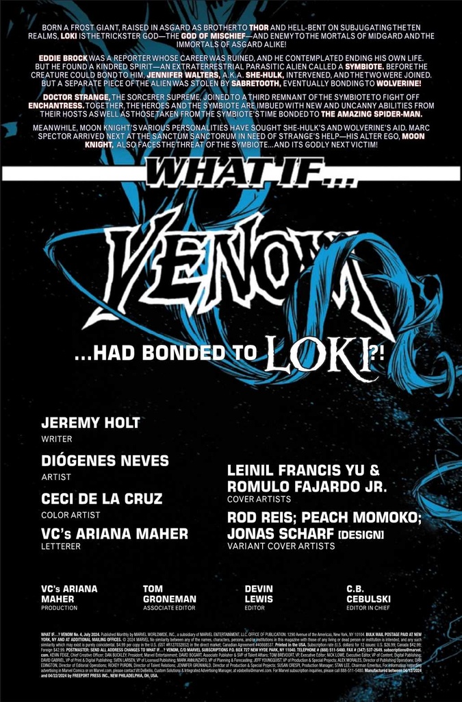 WHAT IF VENOM #4