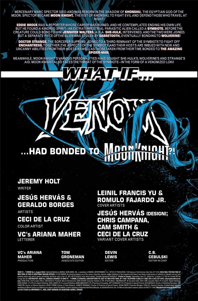 WHAT IF VENOM #5