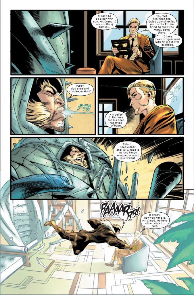 WOLVERINE #49 EM GIST SABRETOOTH VAR