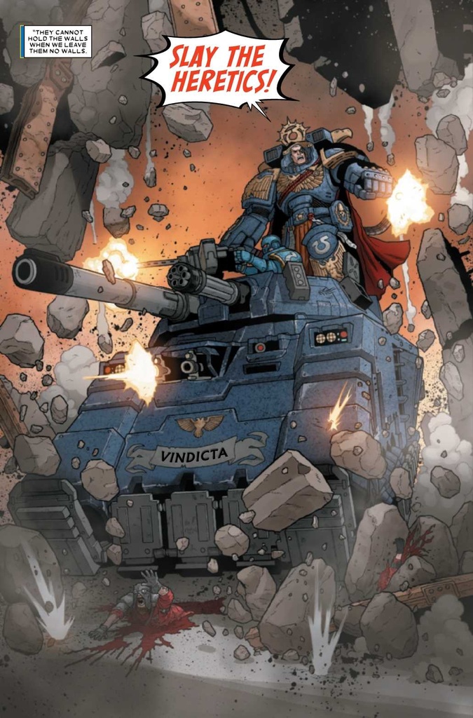 Warhammer 40,000: Marneus Calgar #4 of 5 (Luke Ross Variant)