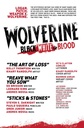 Wolverine: Black, White & Blood #4 of 4