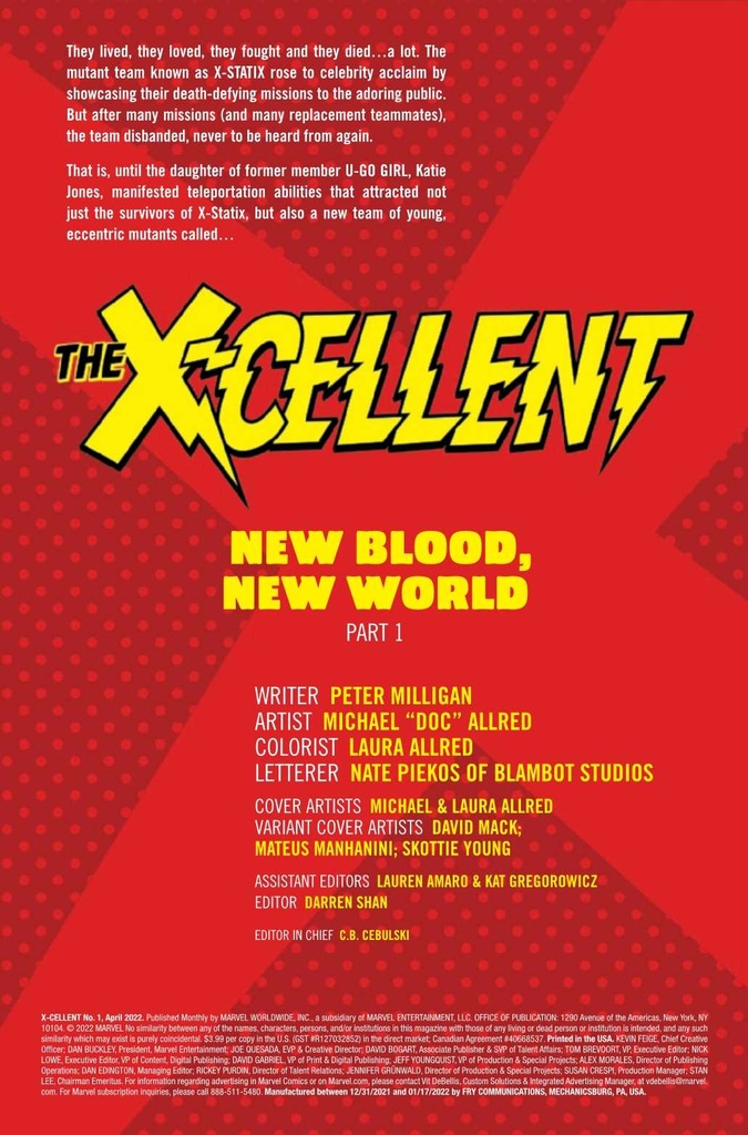 X-CELLENT #1