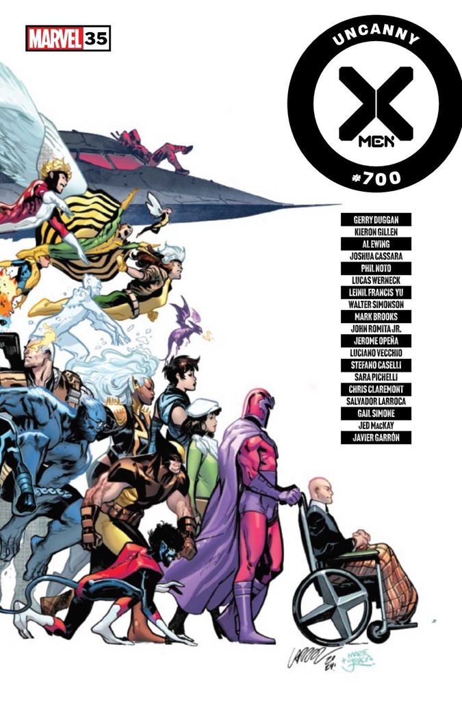 X-MEN #35 INSIGNIA VAR