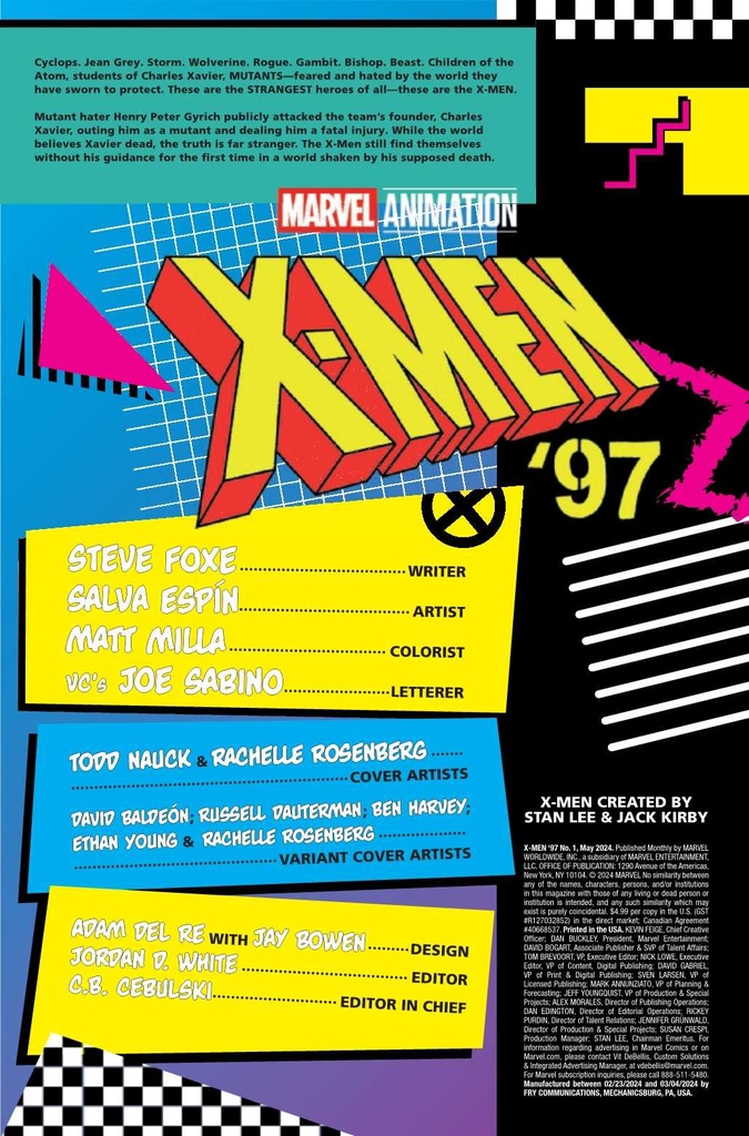 X-MEN 97 #1